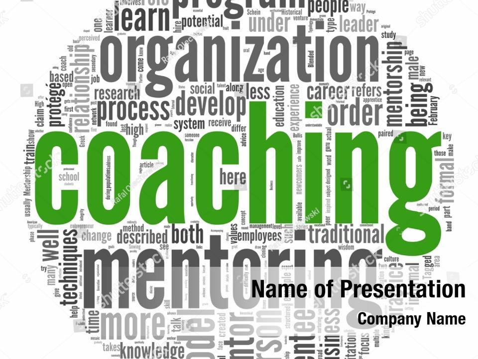 Inspirational business coaching motivational PowerPoint Template -  Inspirational business coaching motivational PowerPoint Background