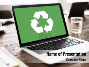 Ecology Computer PowerPoint Template