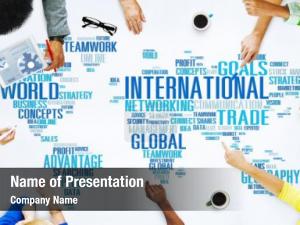 Global international world network globalization