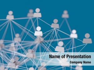 Creating Social Network PowerPoint Template