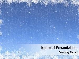 Snowflake Frame PowerPoint Templates - Snowflake Frame PowerPoint ...