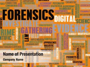 Science forensics forensic concept 