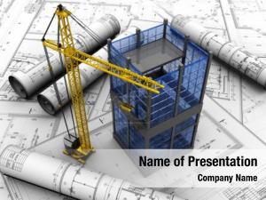 Urban architecture modern building design PowerPoint Template