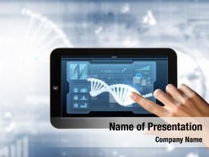 Abstract dna helix tablet screen
