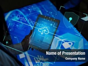 Secure Data PowerPoint Templates - Secure Data PowerPoint Backgrounds ...