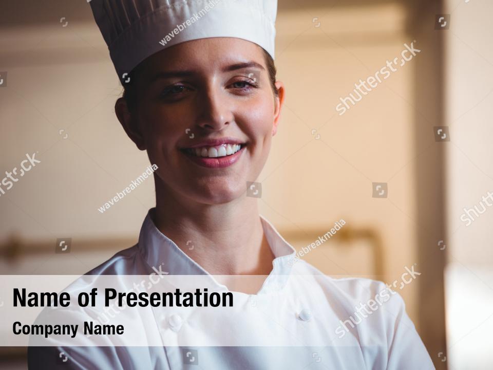 Chef smiling powerpoint theme PowerPoint Template - Chef smiling ...