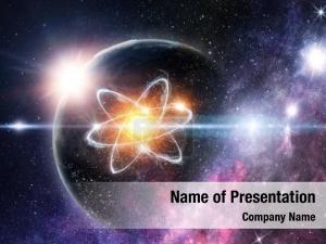 Backdrop astronomy concept   PowerPoint Template