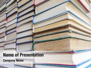 Books Line PowerPoint Templates - Books Line PowerPoint Backgrounds ...