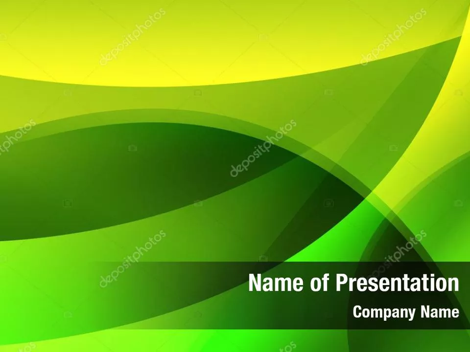 Green Transparent Waves