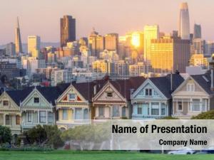 Alamo Sunset PowerPoint Template