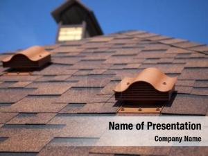 Shingles on the roof