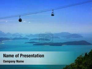 Cable sky bridge car, langkawi