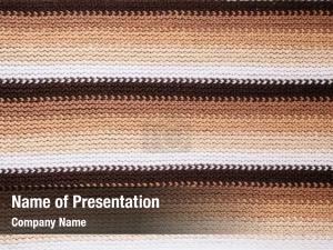 Woven Fabric PowerPoint Template