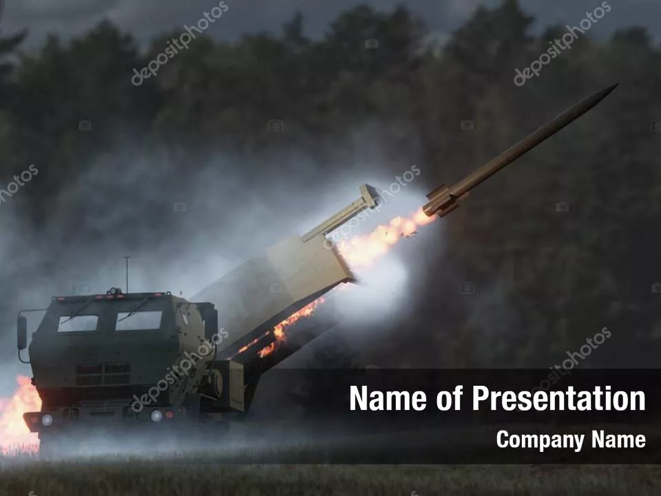  High Mobility Rocket Artillery System in Action

