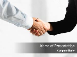Handshake PowerPoint Template