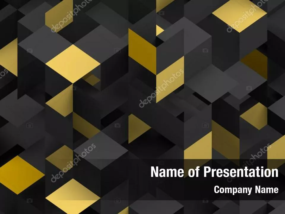 Yellow and Black Shapes