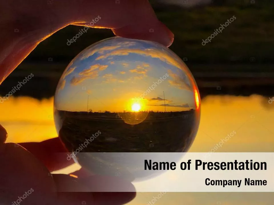 Crystal Globe In Hand