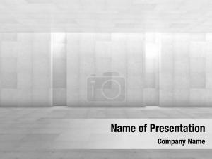 Abstract Wall Perspective PowerPoint Template