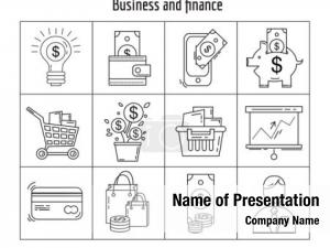 Icons in Flat Design PowerPoint Template