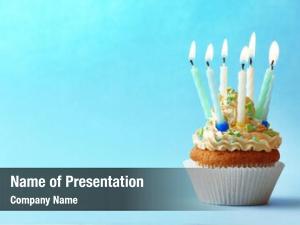 background powerpoint cupcake