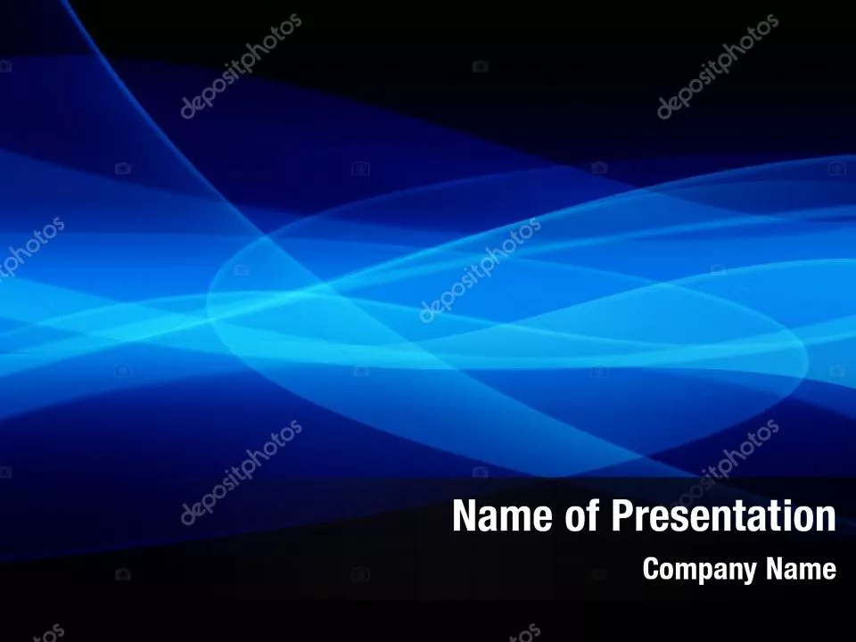 Abstract Background with Blue Layers
