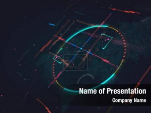 Abstract Techno PowerPoint Template
