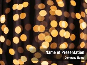 Bokeh Effect PowerPoint Template