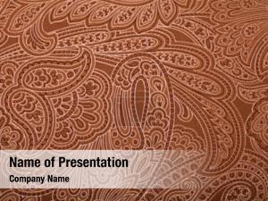 Brown Floral PowerPoint Template