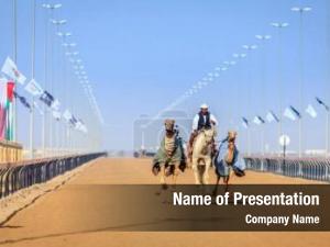 Dubai camel racing  