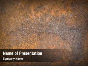 Rusty Background PowerPoint Template