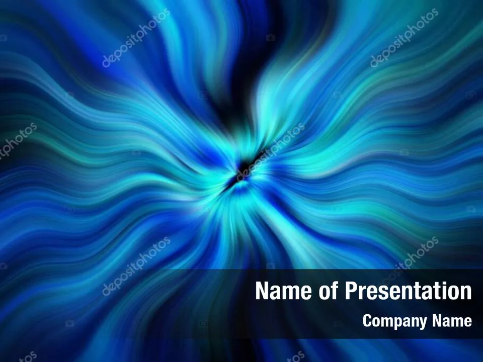 Blue Tech Style Abstract