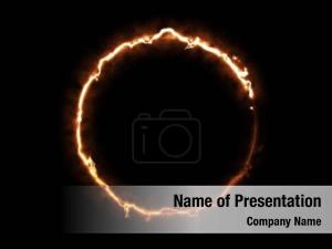 Fire Lines PowerPoint Template