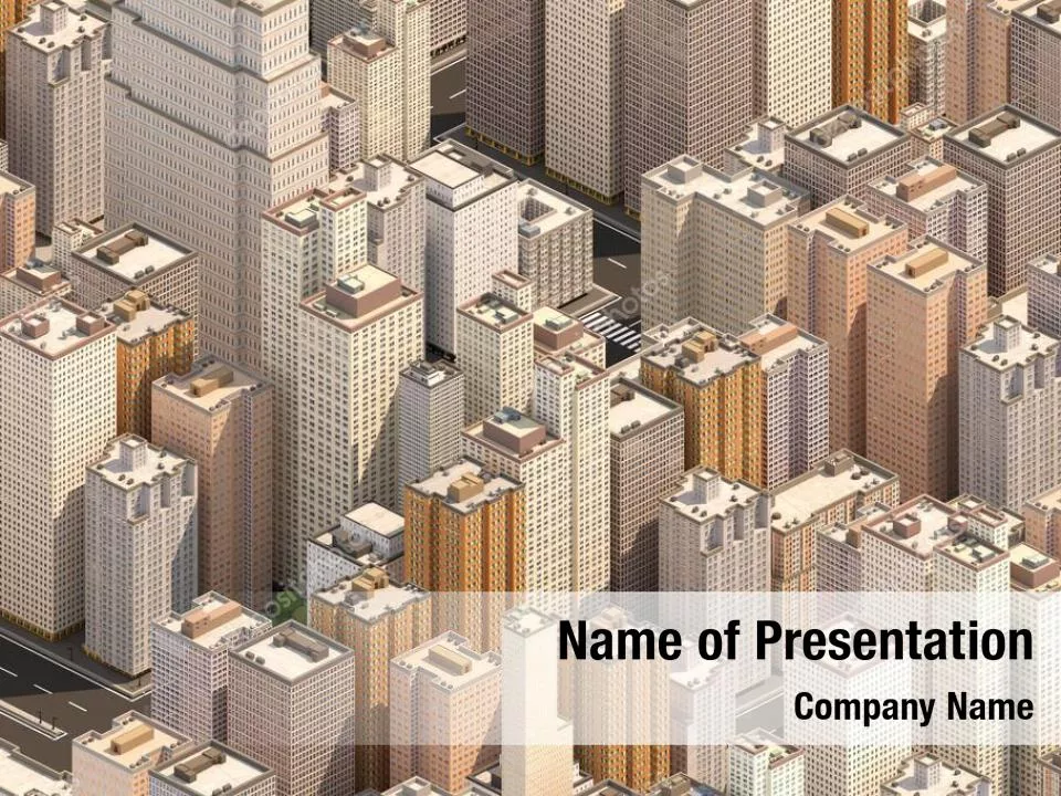 Isometric City Center