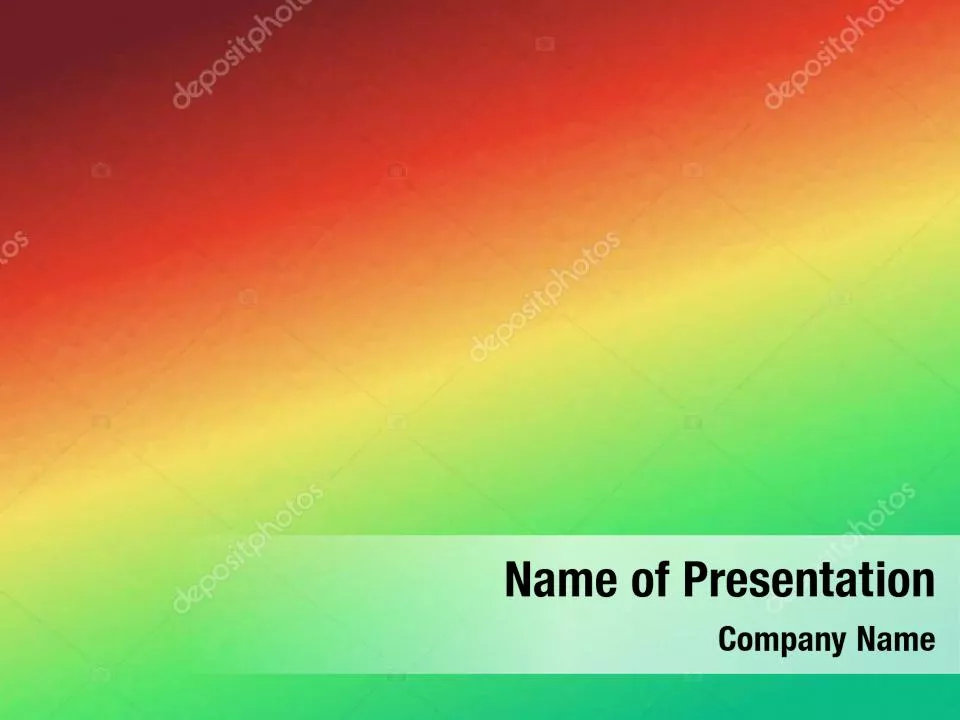 Orange Green Gradient Abstract