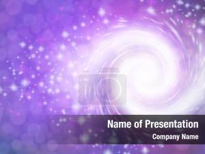 Purple Vortex PowerPoint Template