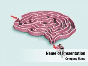 Mind Labyrinth PowerPoint Template