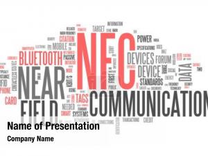 NFC Word Cloud PowerPoint Template
