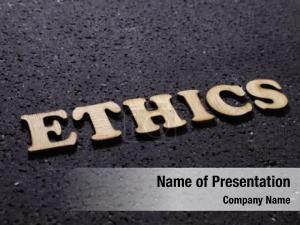 Responsibility ethics powerpoint template PowerPoint Template