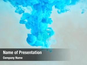 Soft Blue Wave Abstract PowerPoint Template