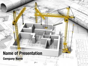 Urban architecture modern building design PowerPoint Template