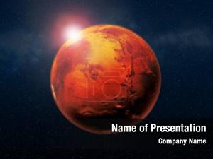 Red Planet PowerPoint Template