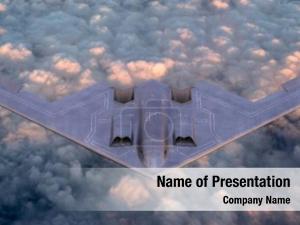 Northrop Grumman B 2 Spirit PowerPoint Template