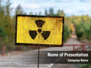 Radioactive Sign PowerPoint Template