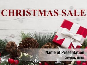 Christmas Sale PowerPoint Template