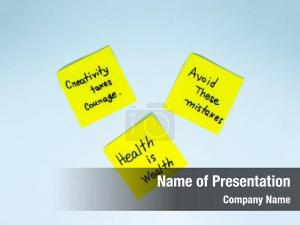 Positive Affirmations PowerPoint Template