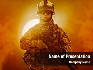 Infantry PowerPoint Template