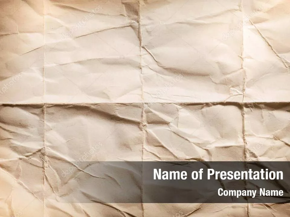 Abstract Folded Paper