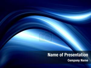 Blue Waves PowerPoint Template