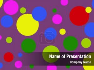 Colored Spots PowerPoint Template