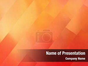 Red Overlapping Squares PowerPoint Template